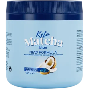 Keto Matcha Blue pulbere