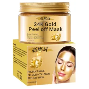 Asmoxa 24K Gold gel-mască pentru față